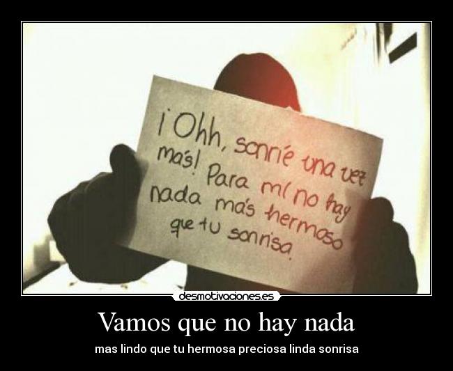 Vamos que no hay nada - 