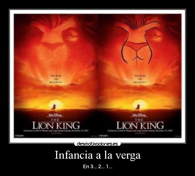 Infancia a la verga - En 3... 2... 1...