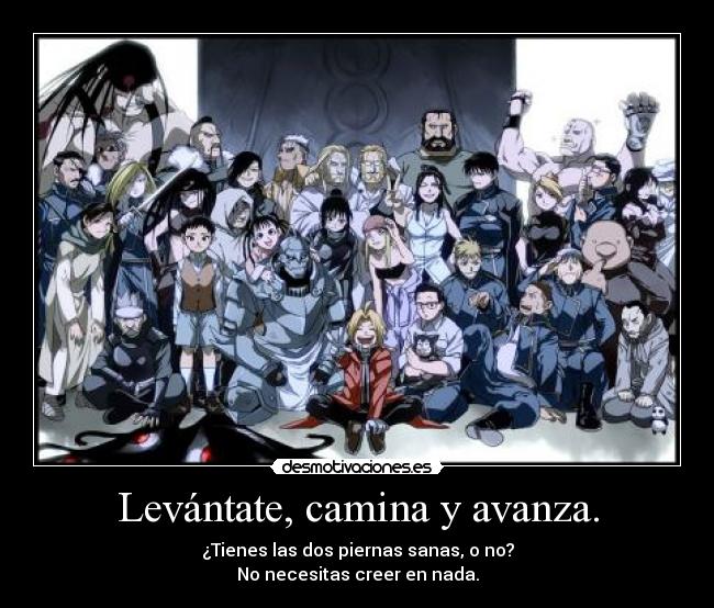 carteles full metal alchemist anime desmotivaciones