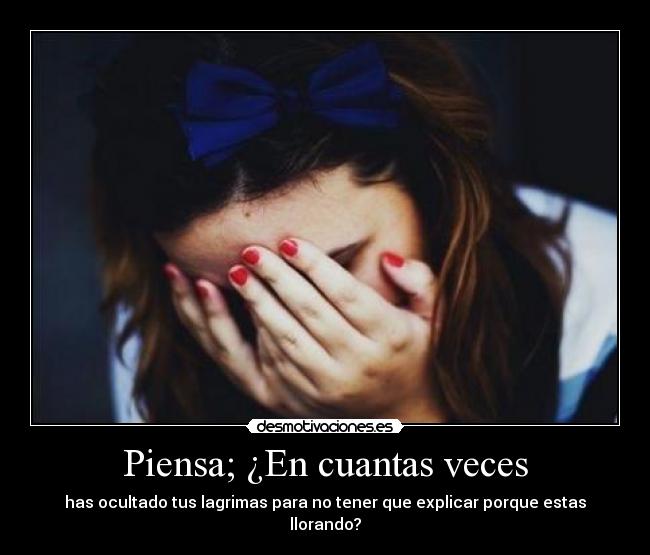 Piensa; ¿En cuantas veces -