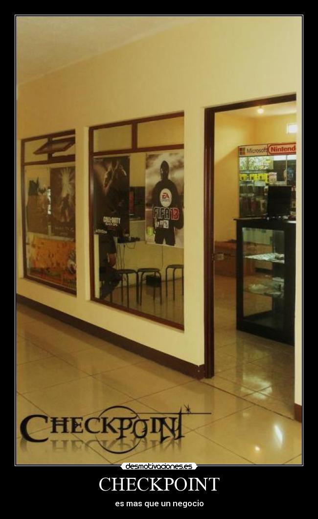 CHECKPOINT - es mas que un negocio