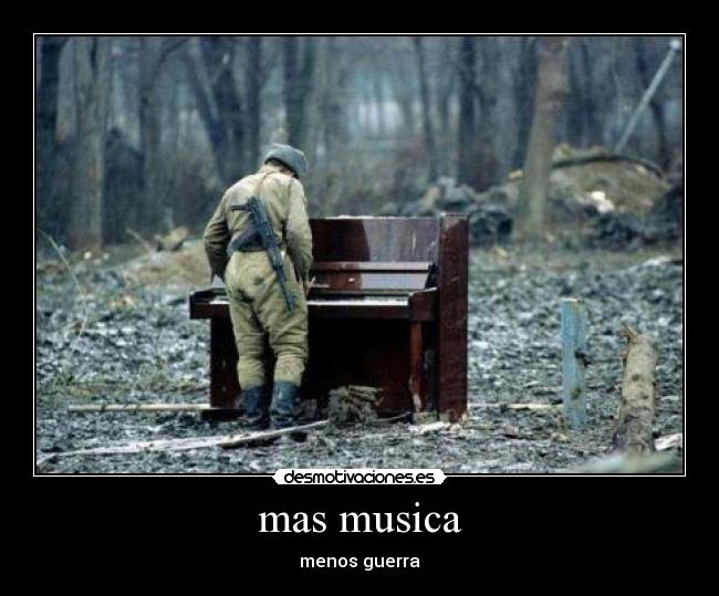 mas musica - menos guerra
