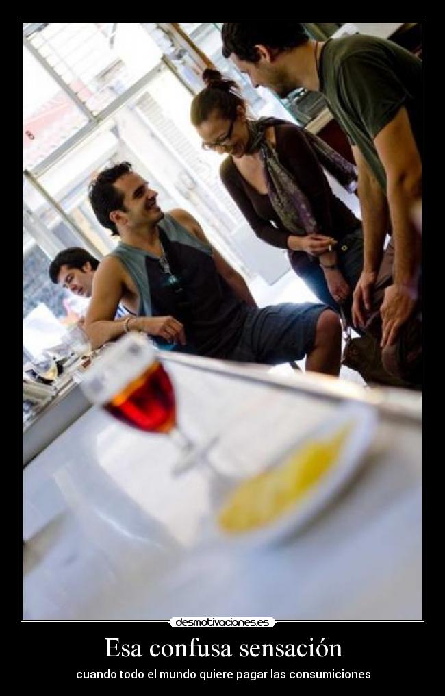 Esa confusa sensación - 