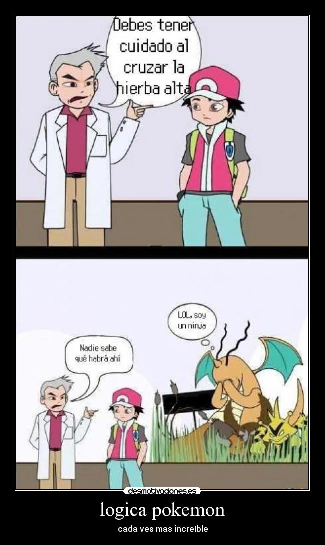 logica pokemon - cada ves mas increíble