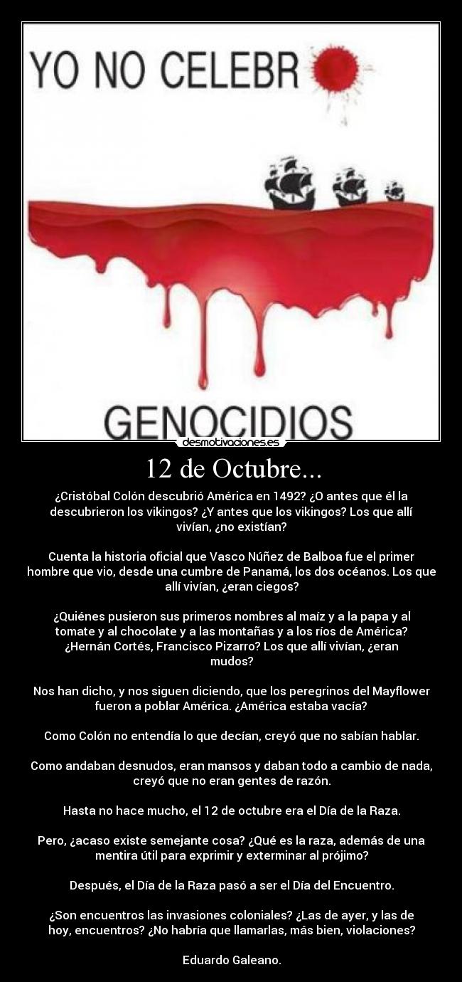 12 de Octubre... - 