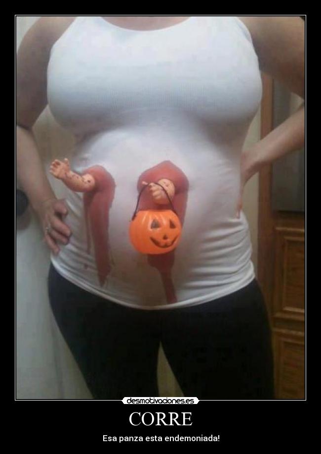 CORRE - Esa panza esta endemoniada!
