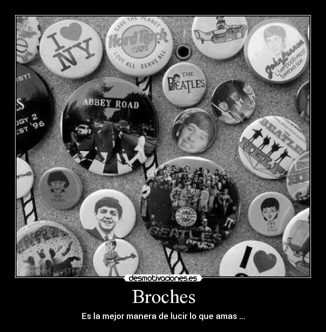 Broches - Es la mejor manera de lucir lo que amas ...