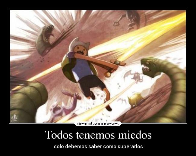 carteles adventure time desmotivaciones