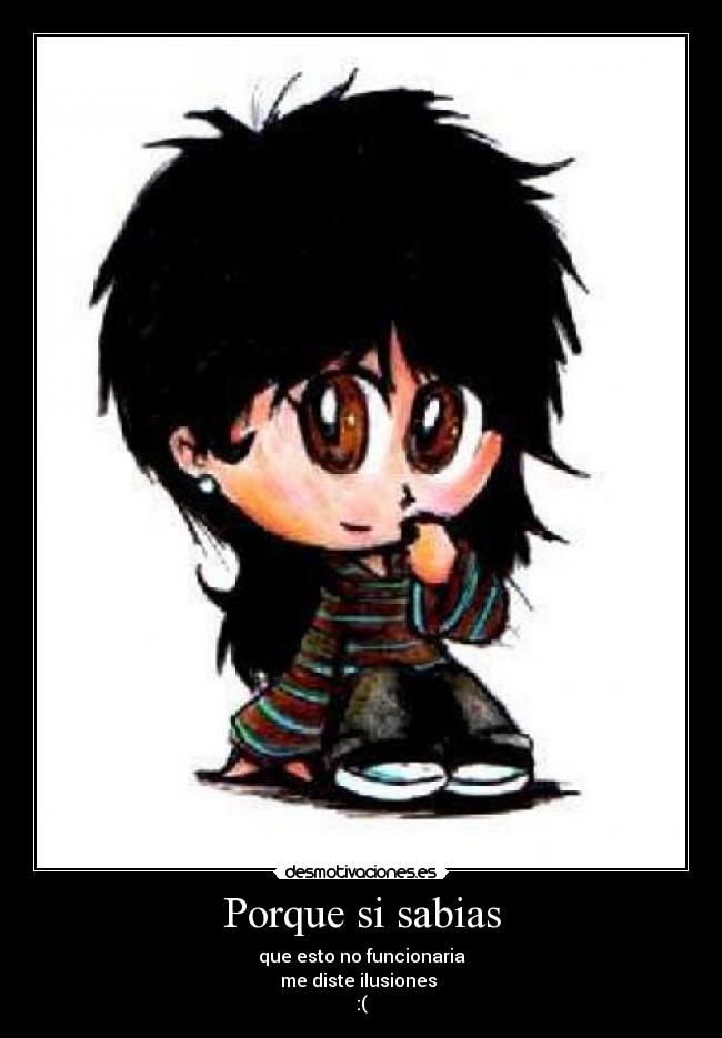 Porque si sabias -