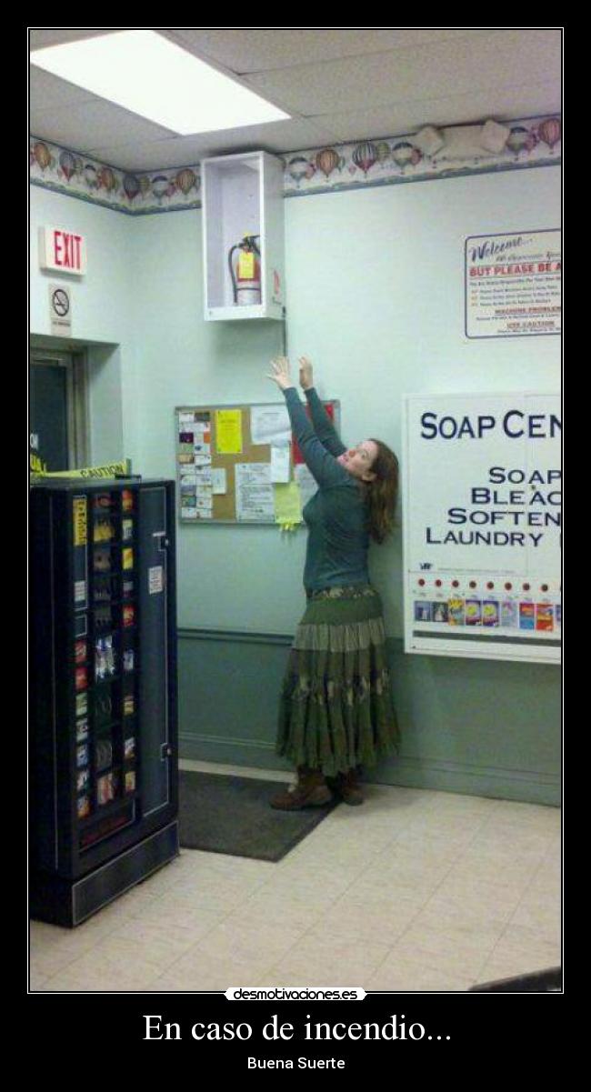 En caso de incendio... -