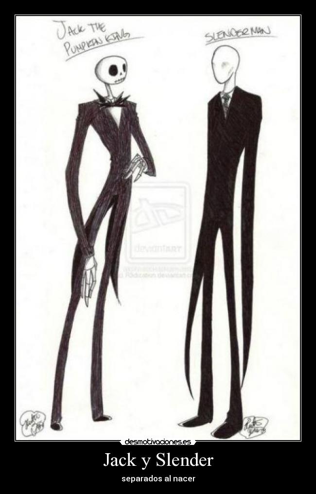 Jack y Slender - separados al nacer