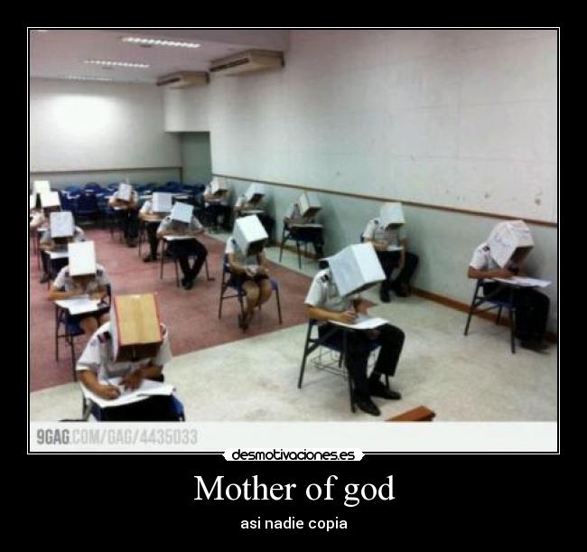 Mother of god - asi nadie copia