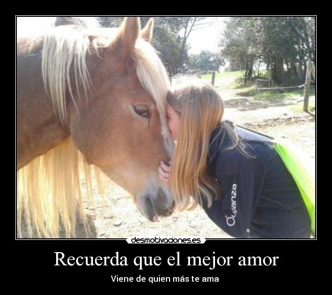 Recuerda que el mejor amor - 