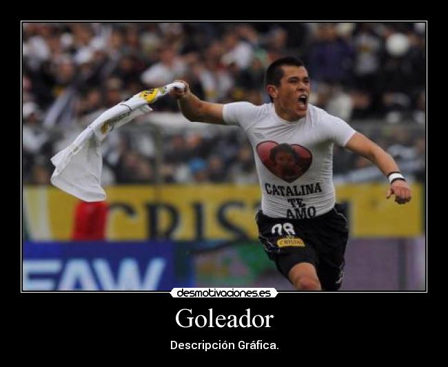 Goleador - Descripción Gráfica.