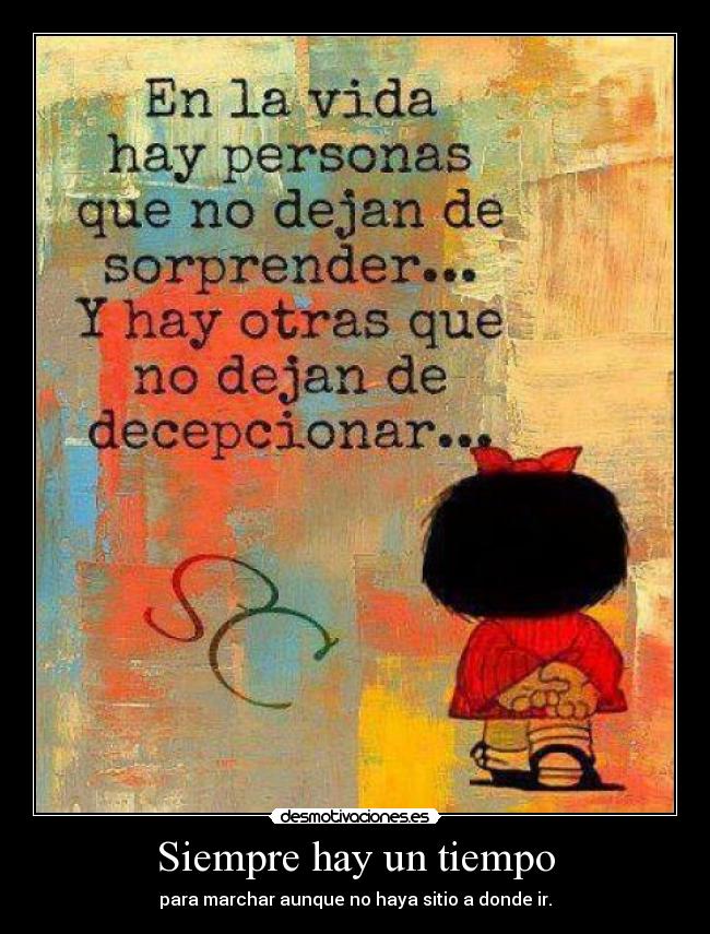 Siempre hay un tiempo - 