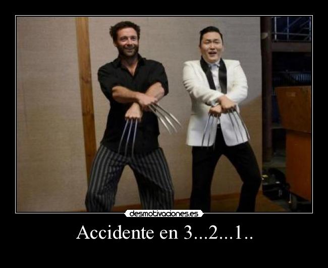 carteles psy wolverine desmotivaciones