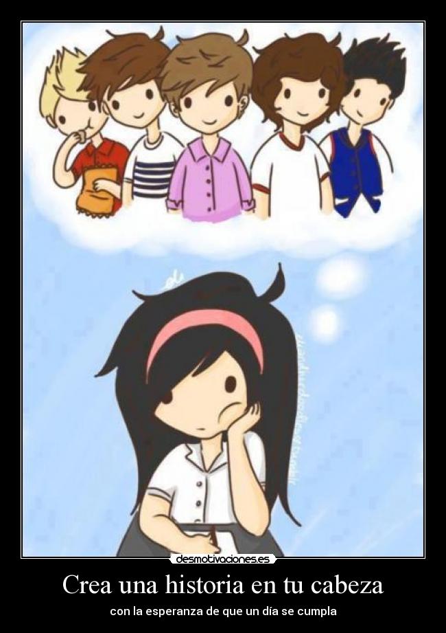 Crea una historia en tu cabeza -