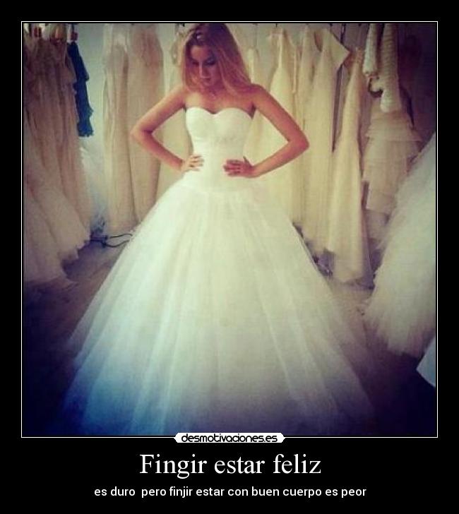Fingir estar feliz -