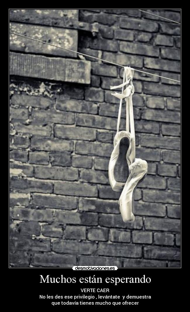 Muchos están esperando -