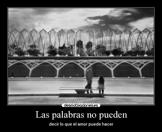 Las palabras no pueden - 