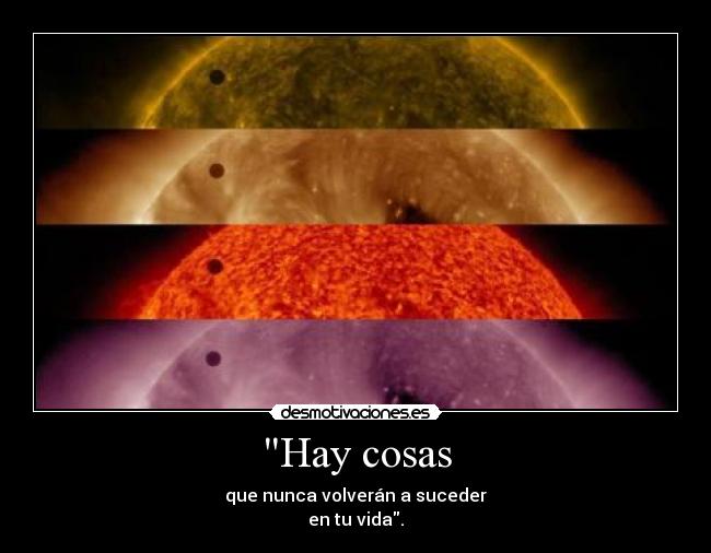 Hay cosas - 