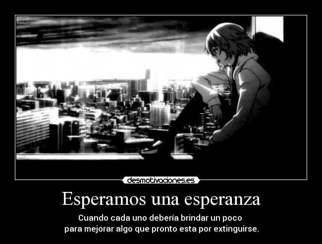 Esperamos una esperanza -