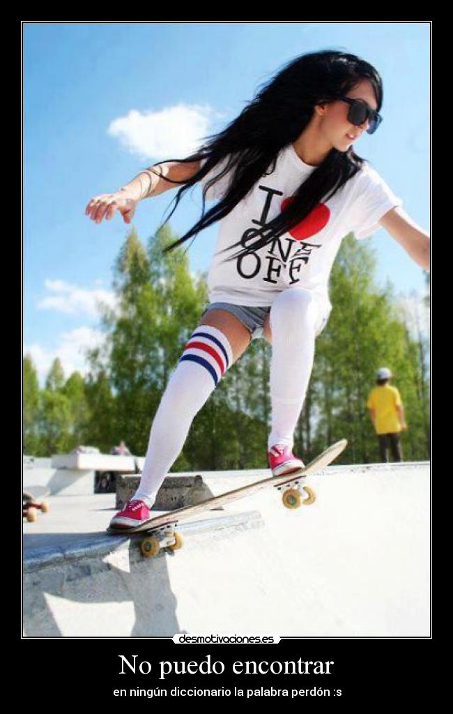 No puedo encontrar - en ningún diccionario la palabra perdón :s