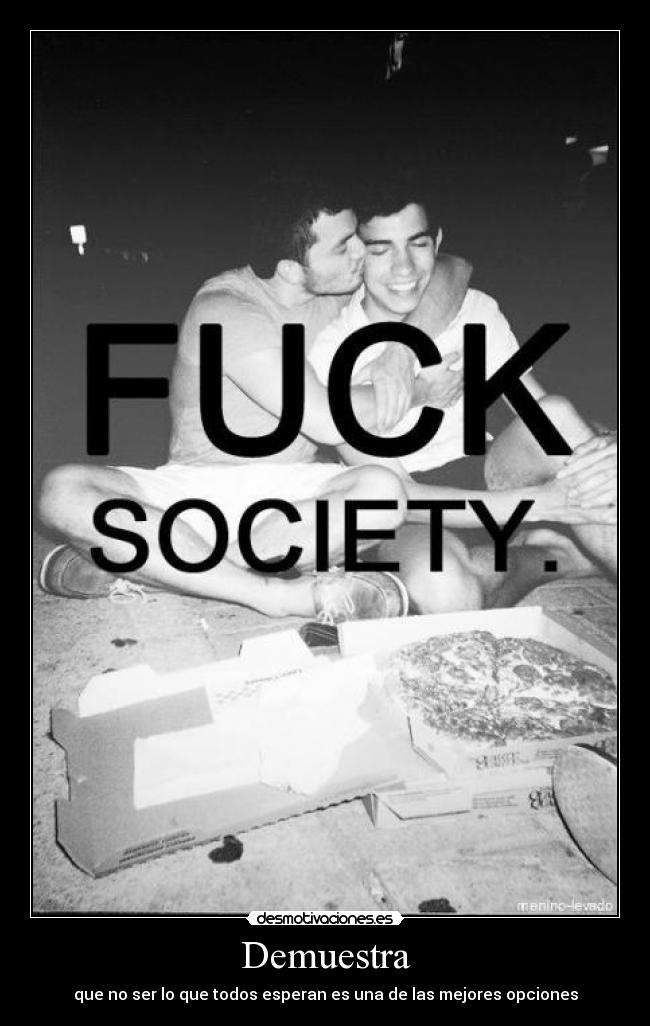 Demuestra - que no ser lo que todos esperan es una de las mejores opciones