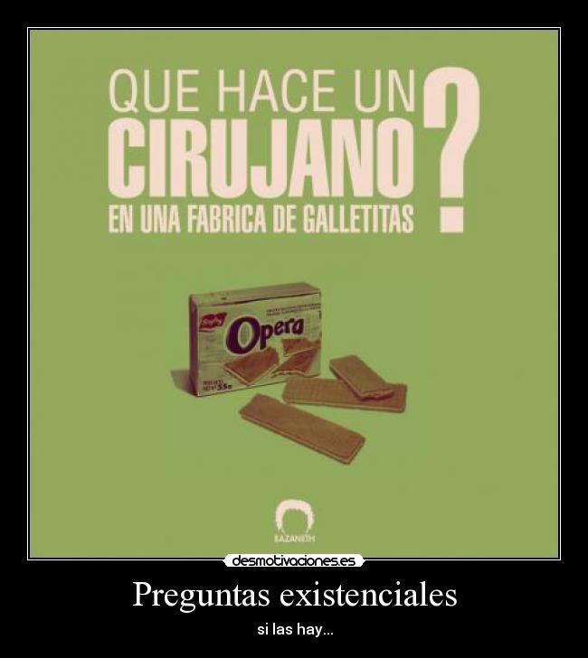 Preguntas existenciales - 