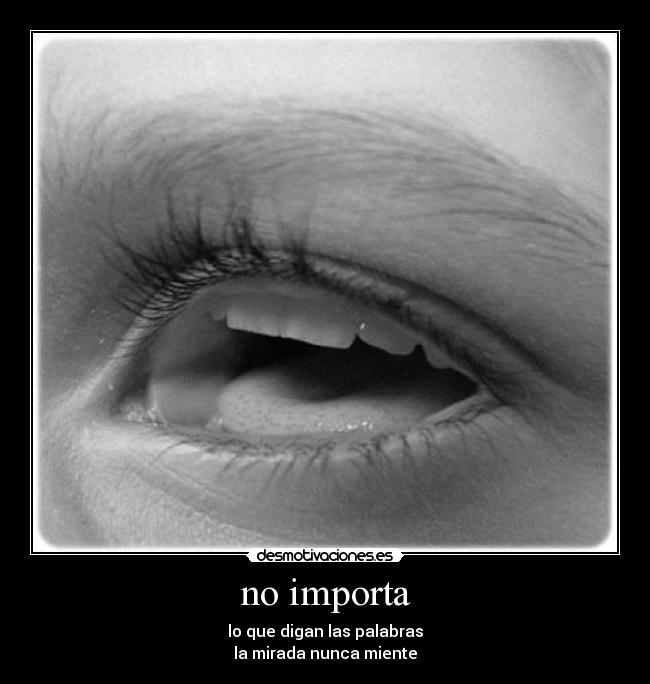 no importa - 
