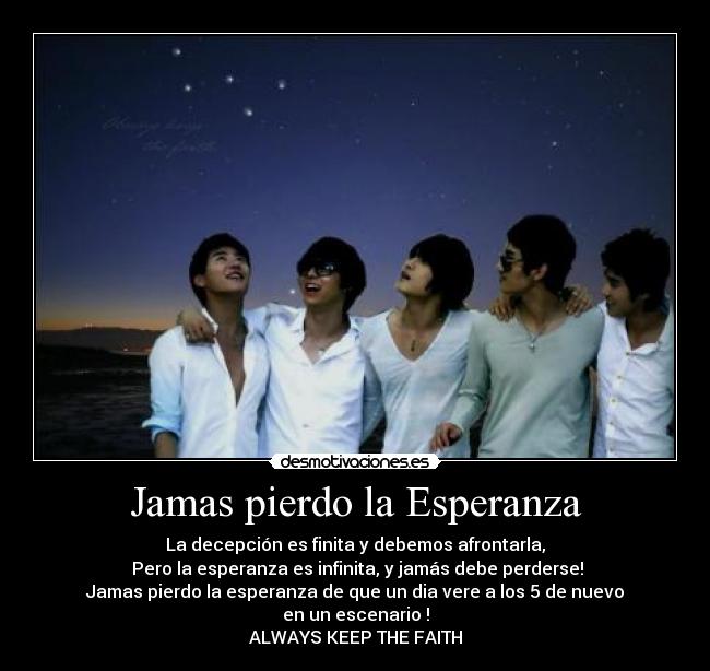 Jamas pierdo la Esperanza - 