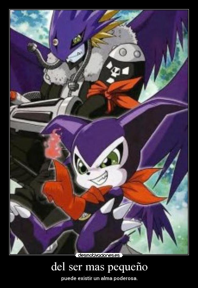 del ser mas pequeño -