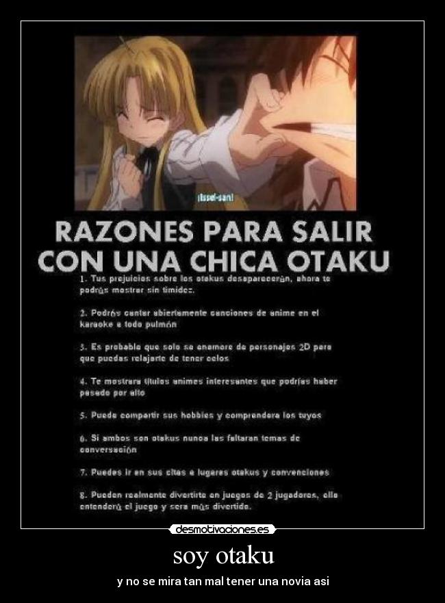 carteles otaku desmotivaciones