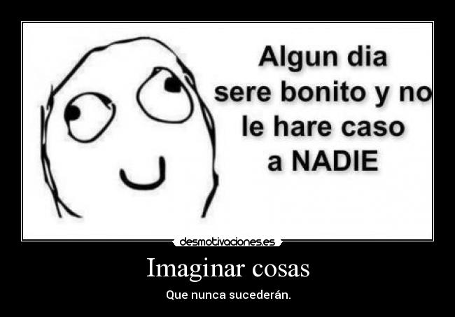 Imaginar cosas - 