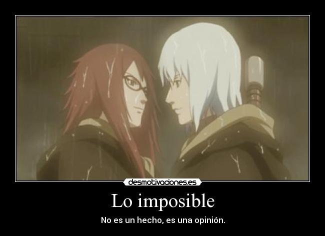 Lo imposible - No es un hecho, es una opinión.