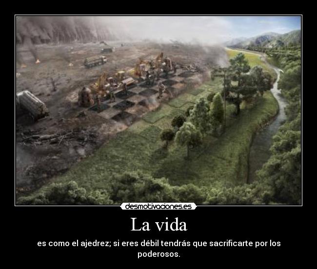 La vida -