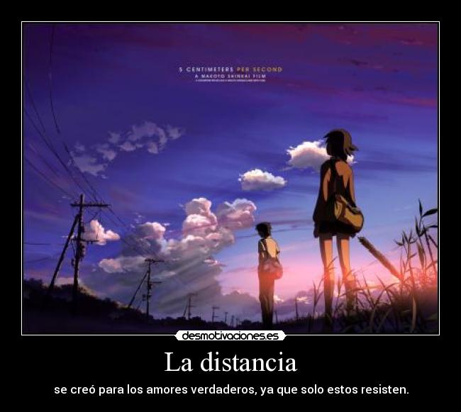 La distancia - 