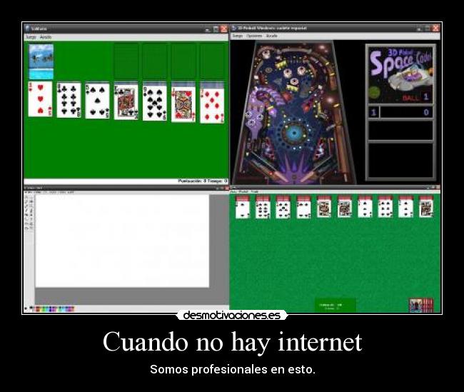 Cuando no hay internet -