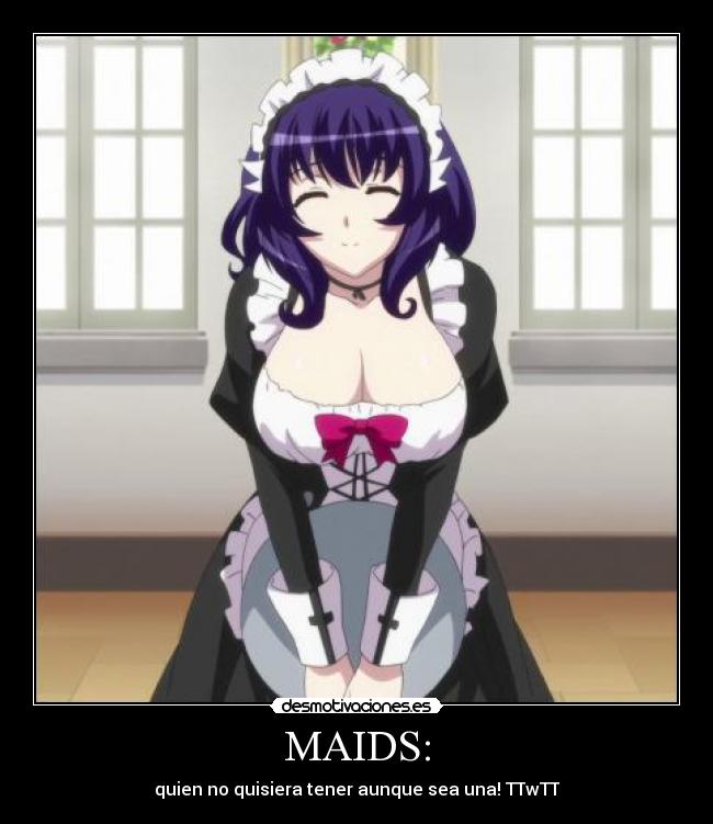 carteles maids kazu yagami desmotivaciones