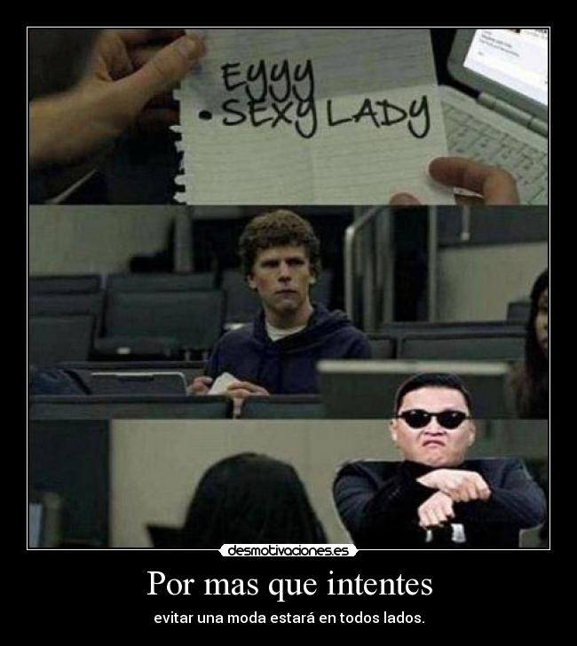 Por mas que intentes -