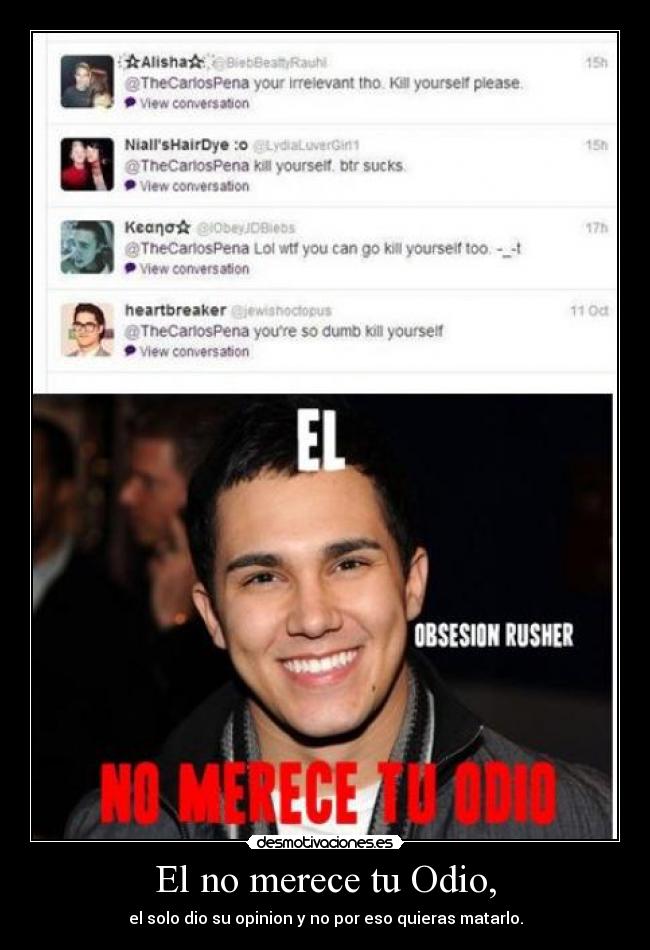 carteles odio decepcion desmotivaciones