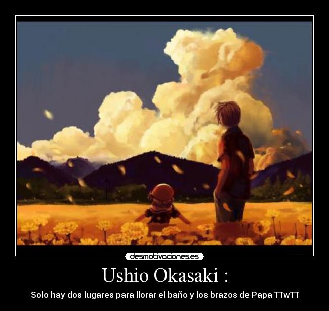 carteles ushio chan kazu yagami desmotivaciones