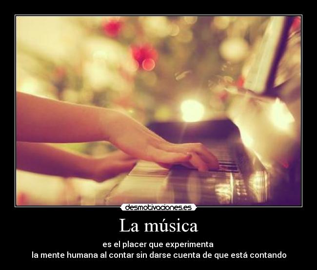 La música -