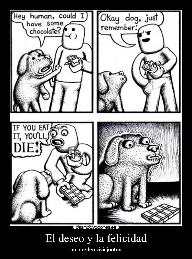 El deseo y la felicidad -