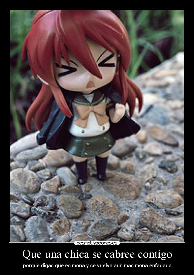 Que una chica se cabree contigo - 