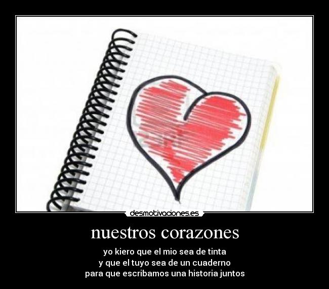 nuestros corazones -