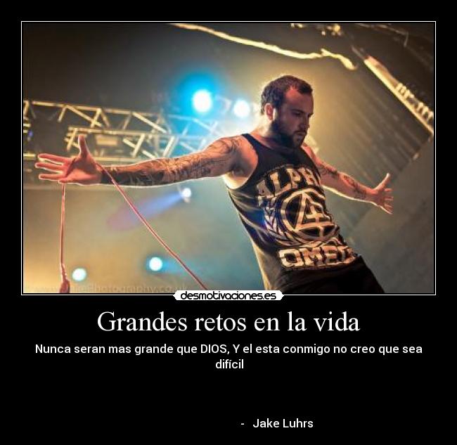 Grandes retos en la vida - 