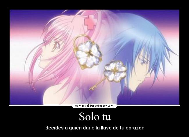 carteles shugo chara amu ikuto desmotivaciones