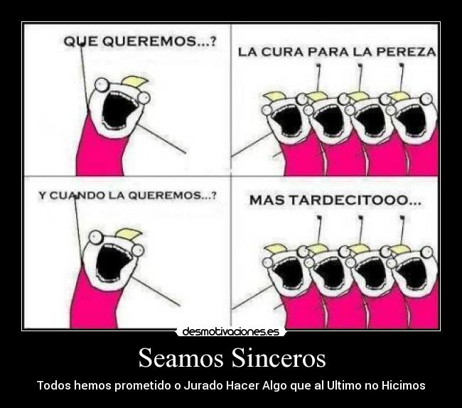 Seamos Sinceros - 