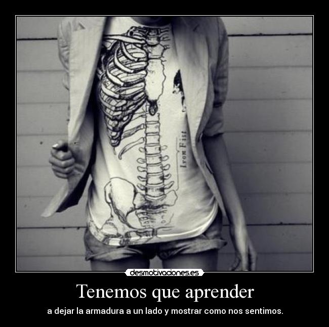 Tenemos que aprender - 